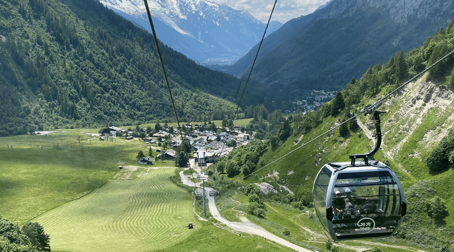 Télécabine de Charamillon - été