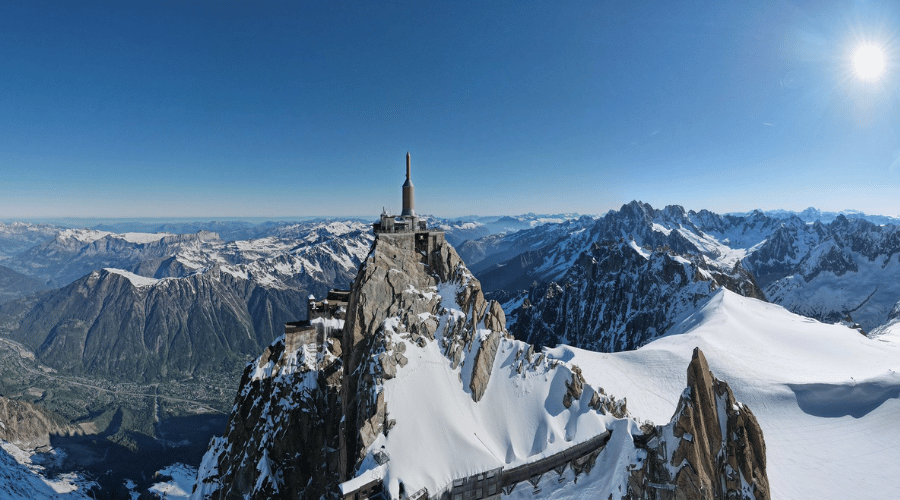 Sommet Aiguille du Midi - été